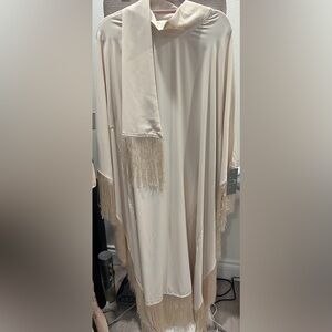 Fringe cream KAFTAN NWT